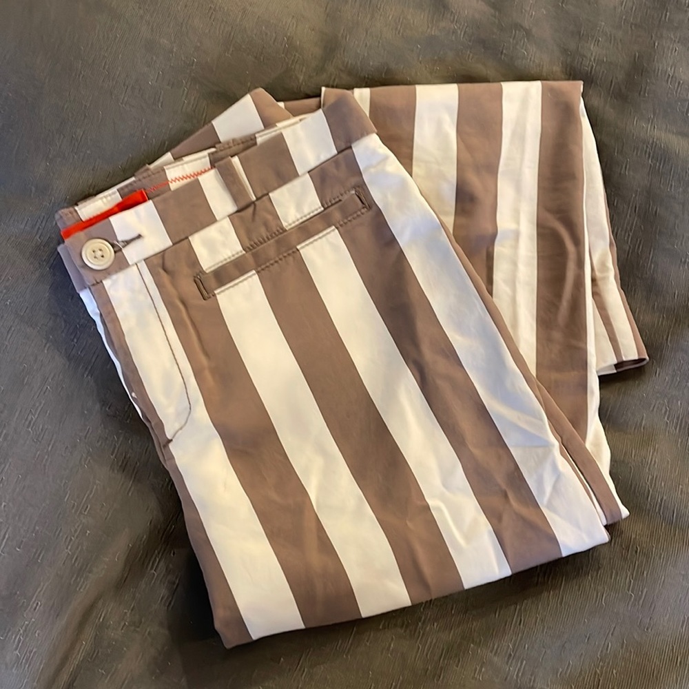 Cartonnier Striped Cropped Pants